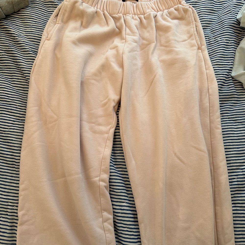 Pink brandy sweatpants